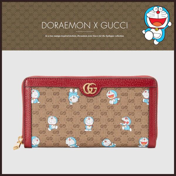 DORAEMON X GUCCI ジップアラウンドウォレット
