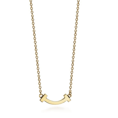 定番人気【Tiffany&Co】ネックレス Ｔコレクション ゴールド