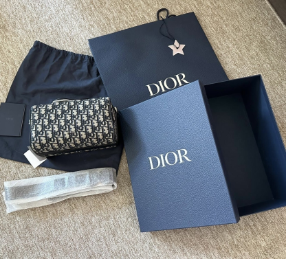 Dior LINGOT 22 バッグ　ディオール オブリーク ジャカード