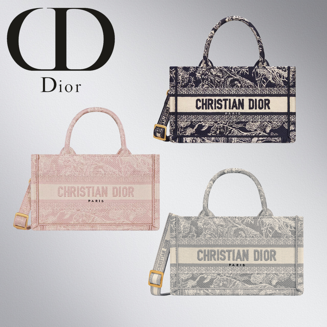 【人気♡】DIOR BOOK TOTE バッグ ミニ ストラップ付