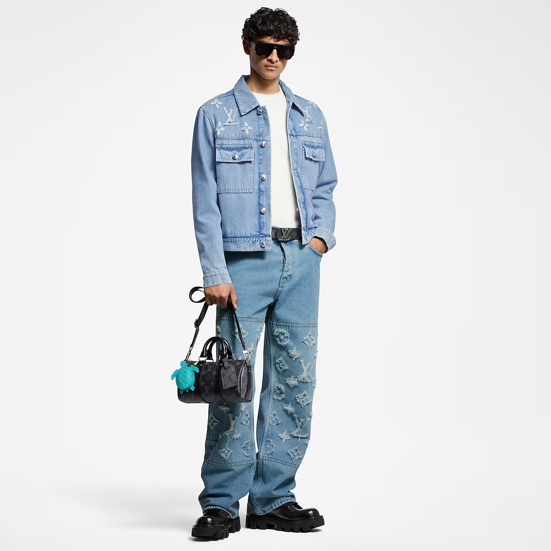 【コンパクトでお洒落♪】LV★キーポル・バンドリエール 25    M46271