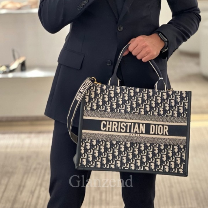 ★圧倒的な存在感★【Dior】オブリーク ミディアム トートバッグ