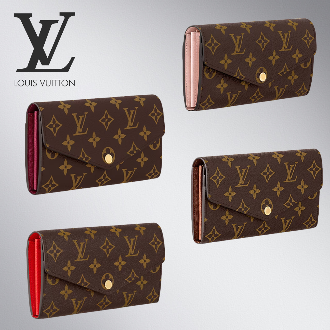 国内即発 LV 大人気 ポルトフォイユサラ 長財布 モノグラム 牛革   M60531