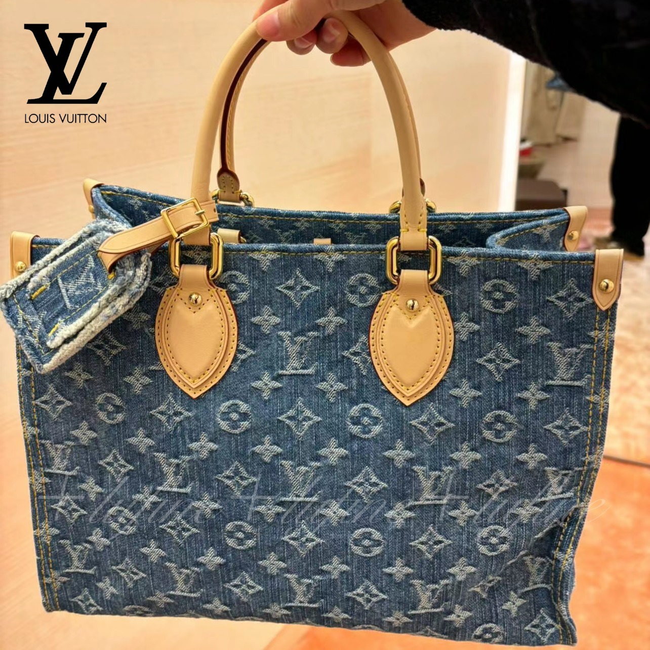 【デニム好きにはたまらない！！】ルイヴィトン オンザゴー MM