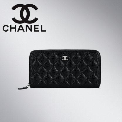 【結局使いやすさ◎！】CHANEL*ロングジップウォレット長財布