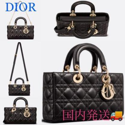 DIOR 国内発送 Lady D-Joy ショルダーバッグ 黒 Black