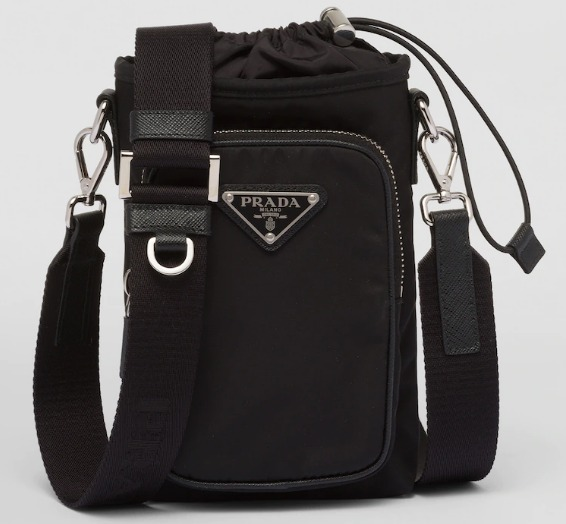 国内即発 スマホケース ショルダー付 ギフト包 プラダ