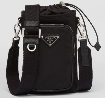 国内即発 スマホケース ショルダー付 ギフト包 プラダ