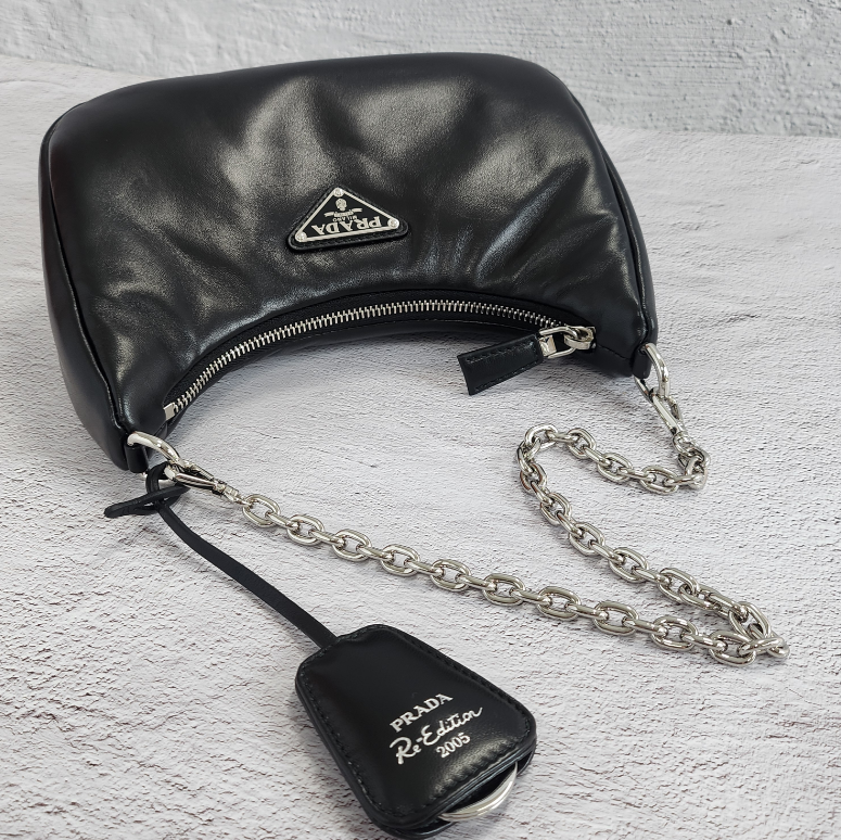 ★関税込★PRADA★Re-Edition ナッパレザー ショルダーバッグ