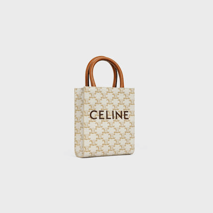 ◆国内発送◆【CELINE】ミニバーティカル カバ ２way キャンバス