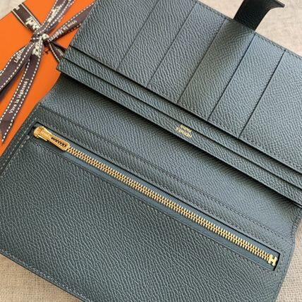 【 特別なオファー】【入手困難★超レア】エルメス Bearn べアン スフレ 長財布 黒