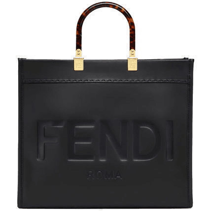 国内即発☆FENDI サンシャイン ミディアム トート バッグ レザー