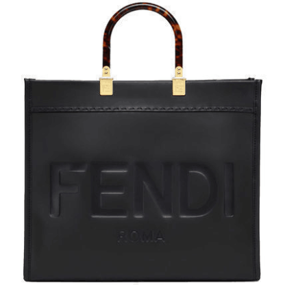 国内即発☆FENDI サンシャイン ミディアム トート バッグ レザー