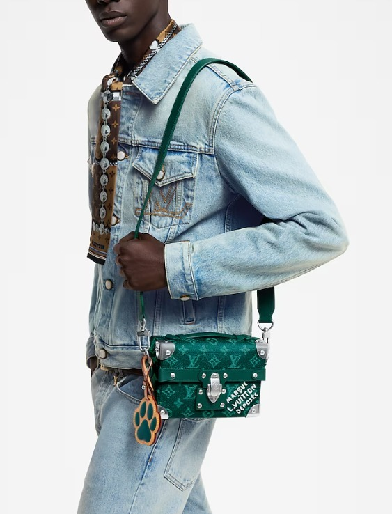 【平野紫耀愛用 /肉球チャーム】Louis Vuitton トランクバッグ