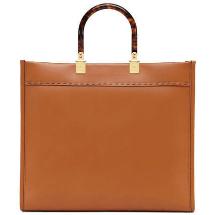 国内即発☆FENDI サンシャイン ミディアム トート バッグ レザー