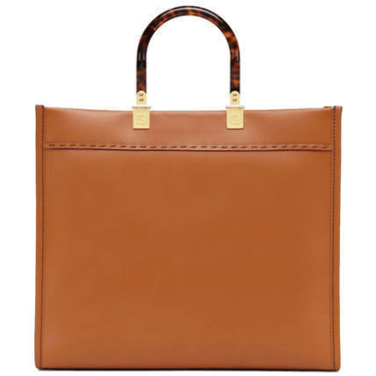 国内即発☆FENDI サンシャイン ミディアム トート バッグ レザー