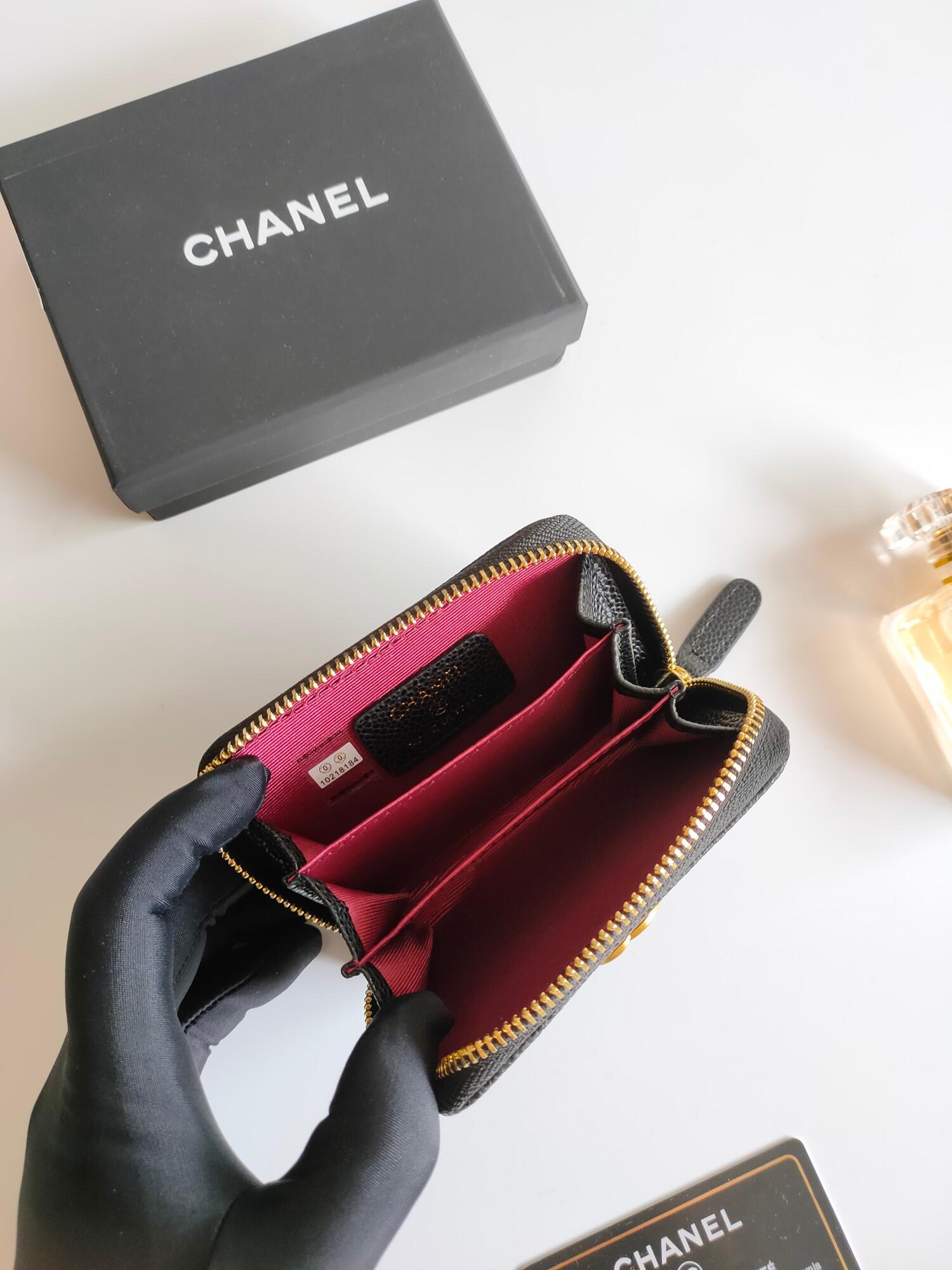 CHANEL☆BOY CHANEL ジップ ウォレット