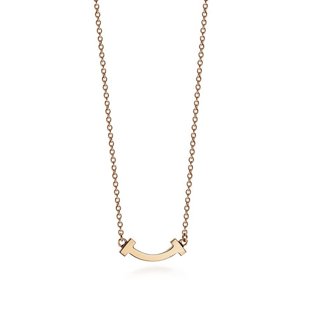 定番人気【Tiffany&Co】ネックレス Ｔコレクション ゴールド