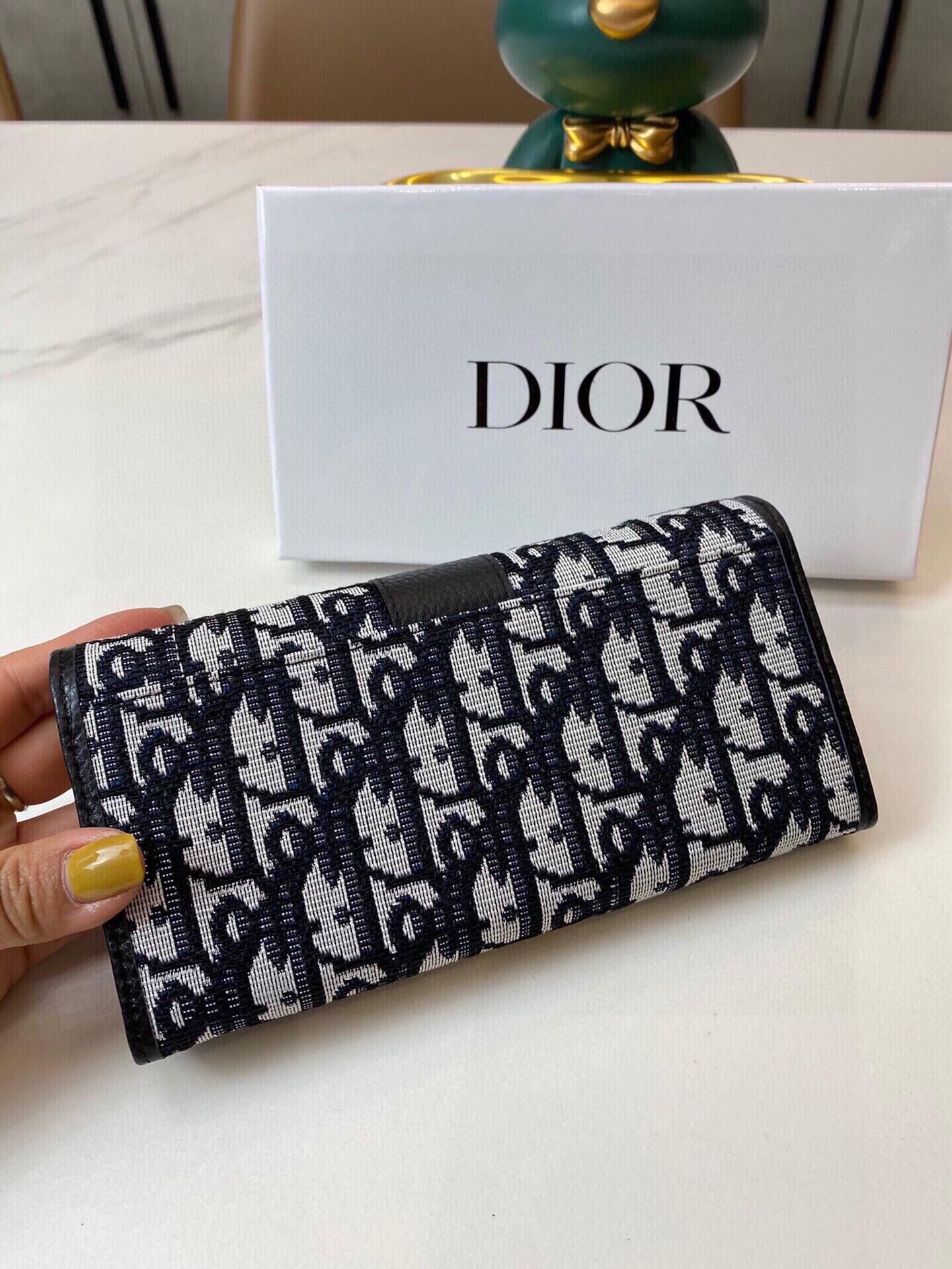 Dior(ディオール)★ジャカードキャンバスクラッチバッグ