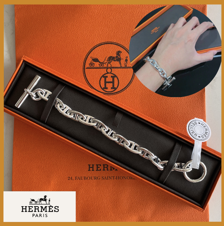 【タイムレスな逸品】HERMES 入手困難 シェーヌダンクル GM