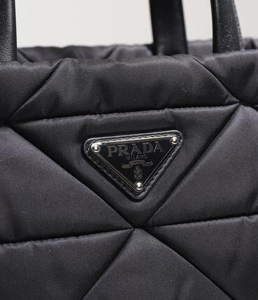 関税負担なし☆PRADA プラダ パデッドナイロン トートバッグ