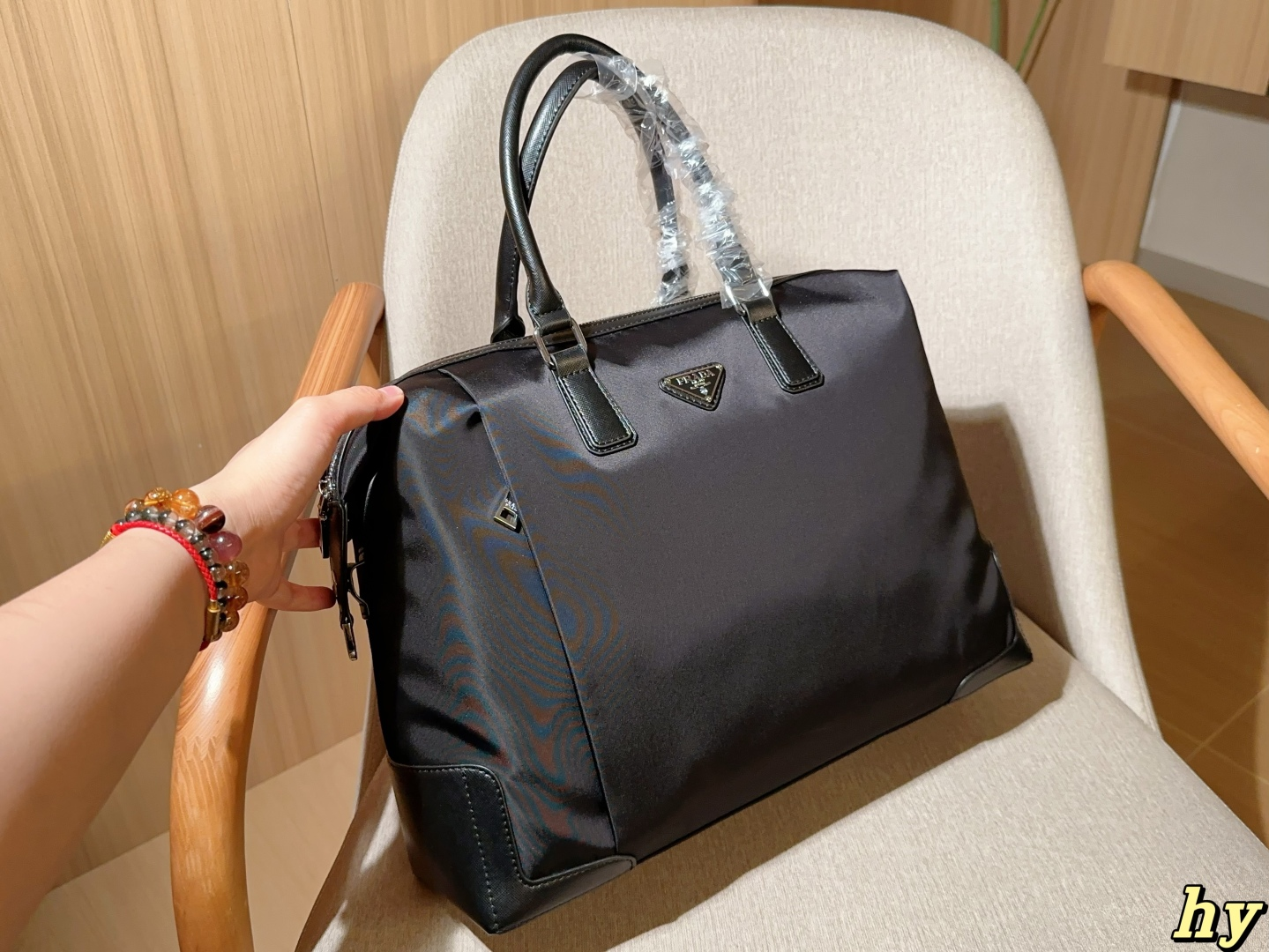 【セール】PRADA プラダ ストラップ付き ナイロン トート 1BG189