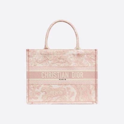【ディオール】大人気 DIOR ブックトート キャンバス ラージ
