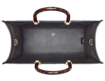 国内即発☆FENDI サンシャイン ミディアム トート バッグ レザー