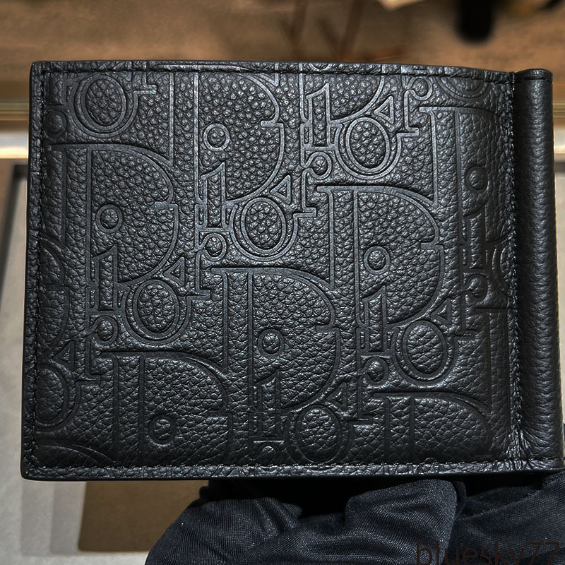 すぐ届く！Dior マネークリップ付きウォレット 2つ折り