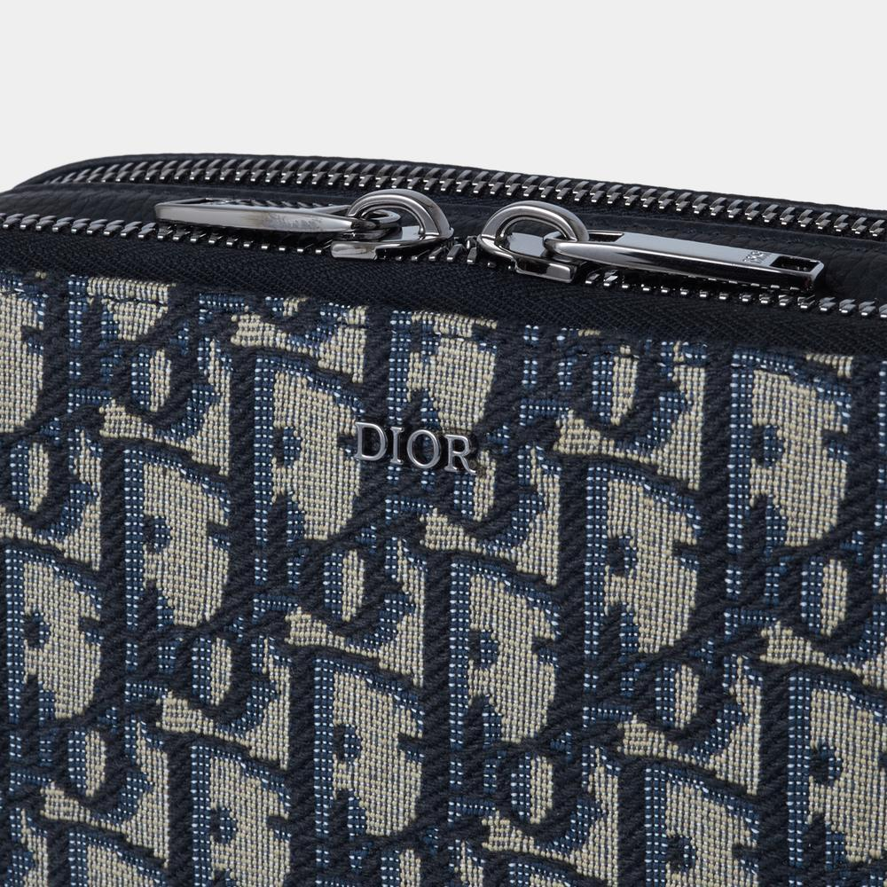 【ディオール】オブリークジャカード ショルダーバッグ 国内直営