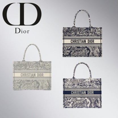 大人気！！【すぐ届く】DIOR ブックトート ミディアム