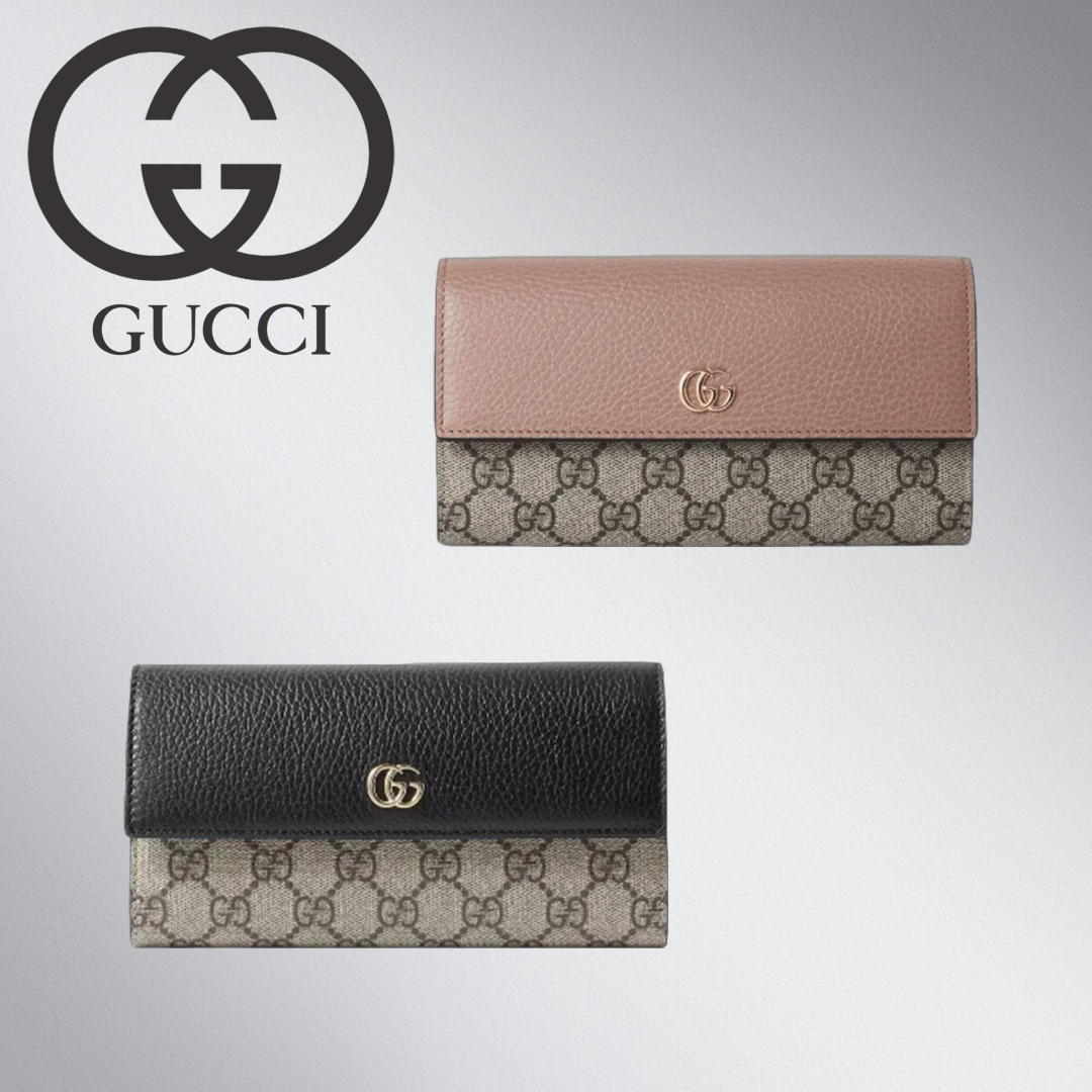 人気商品★GGマーモント・レザー コンチネンタルウォレット