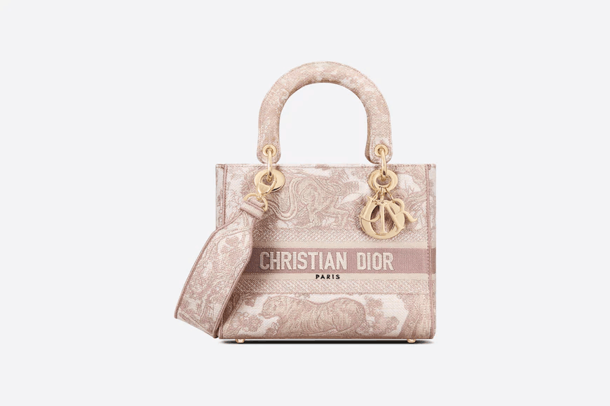 【Dior】2種類★LADY D-LITE ミディアムバッグ★M0565OTDT_M808