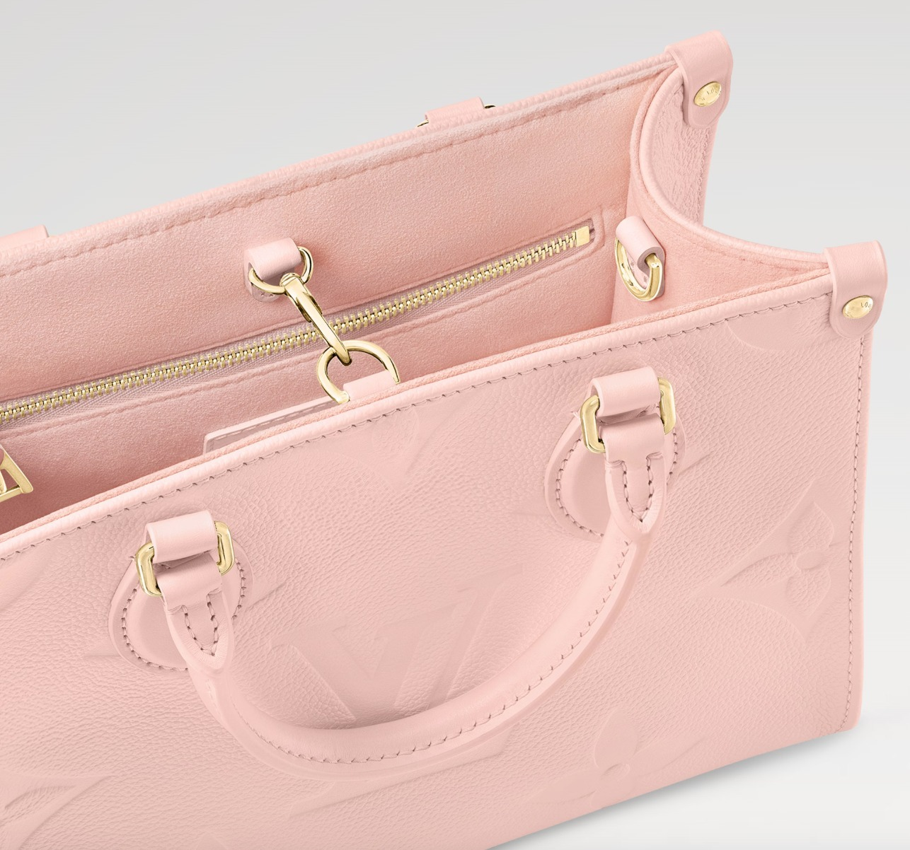 使いやすいサイズ♪ Louis Vuitton オンザゴー PM 3色