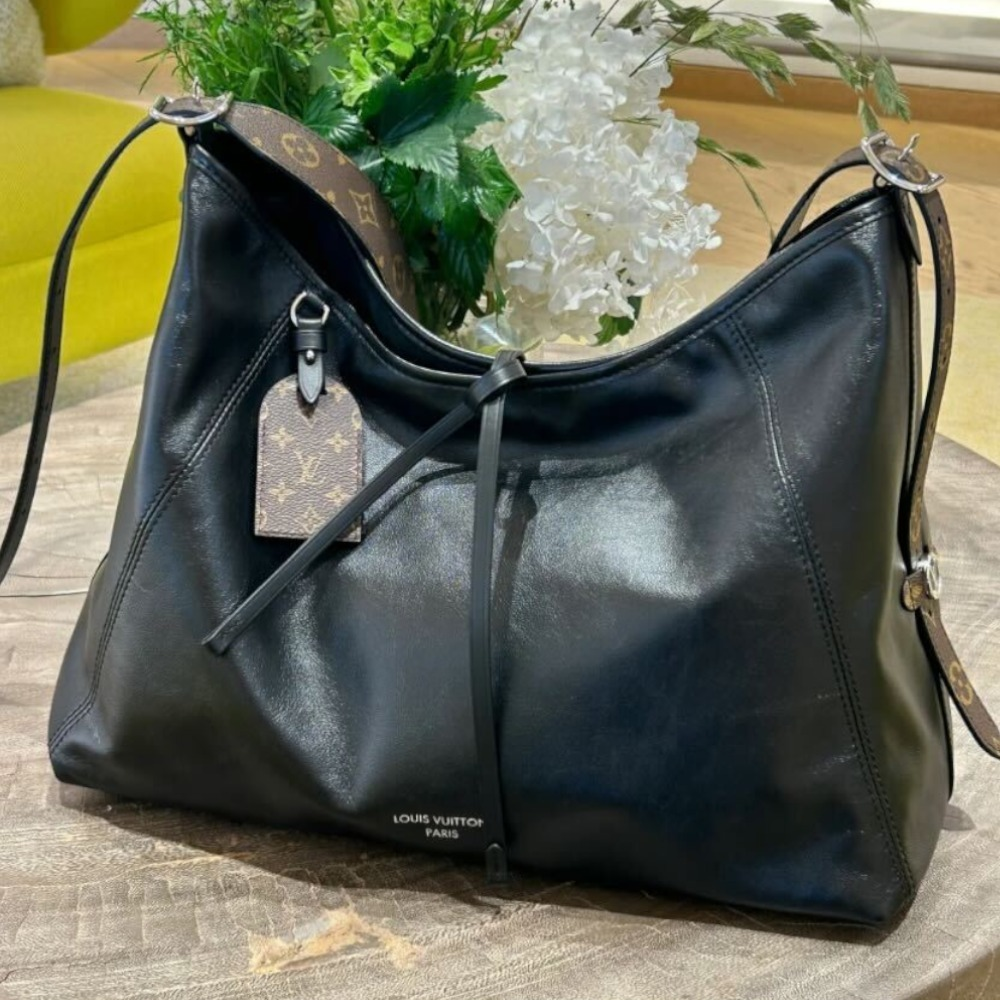 【大容量で実用的♪】ルイヴィトン キャリーオールダーク MM