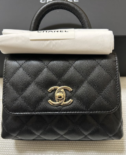 CHANEL《Newサイズ希少》シャネル ココハンドル 14.5