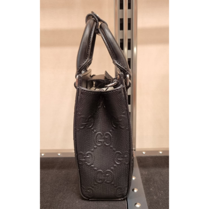 【セール】グッチ☆GGエンボス レザー ミニ トートバッグ 696010