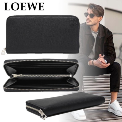 国内直営**LOEWE**ジップアラウンド ウォレット　長財布