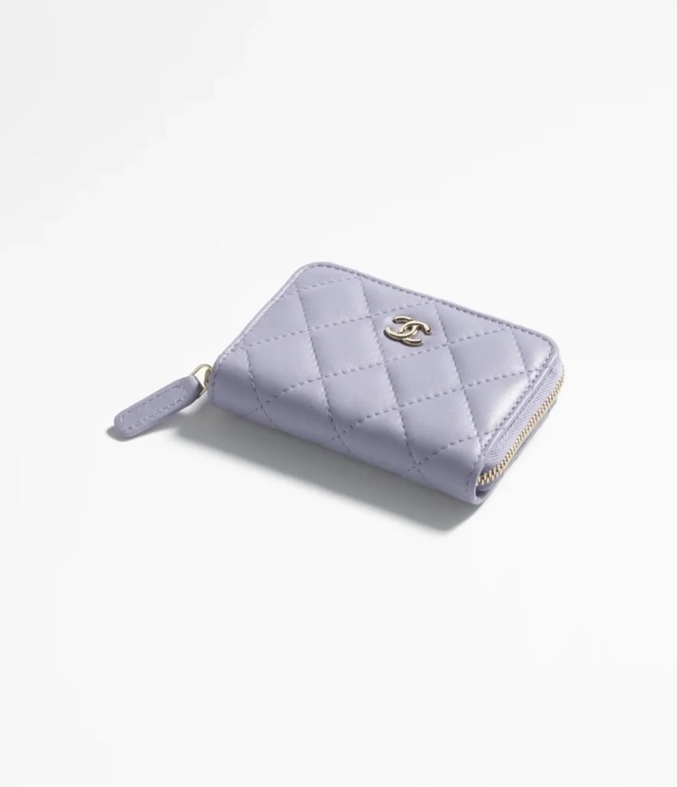 【定番&大人気♪】CHANEL ジップコインパース 折りたたみ財布