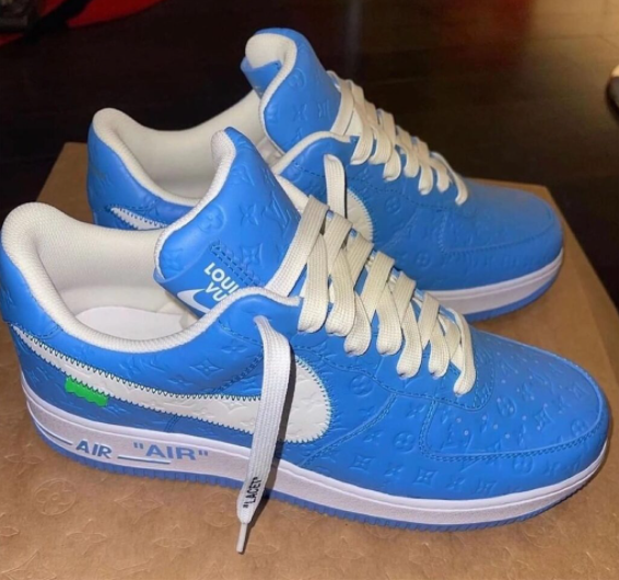 【新商品発売】【今年の新商品】The Louis Vuitton x Nike Air Force 1【本物保証】【代金引換】七色