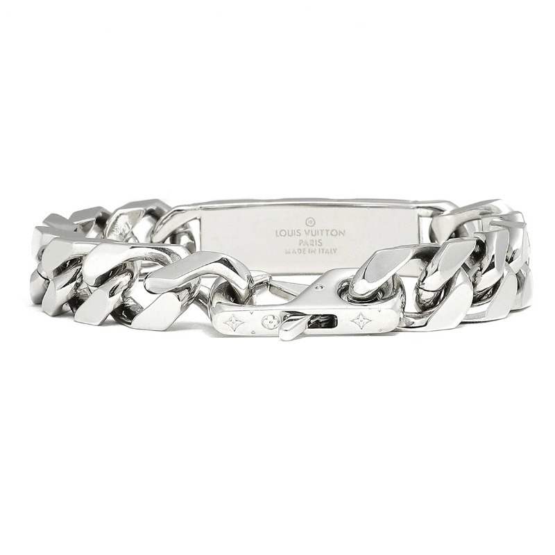 国内即発 Louis Vuitton LV チェーンブレスレット モノブラム