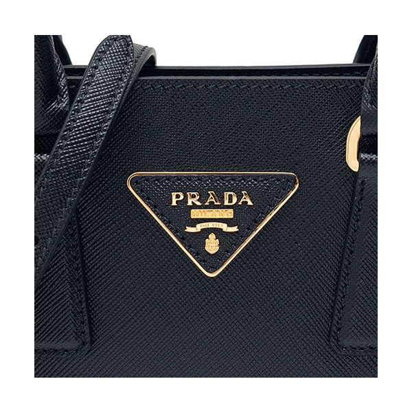 ★送料関税込★PRADA 2WAY サフィアーノレザー ミニハンドバッグ
