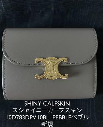 CELINE【入手困難】可愛い ★TRIOMPHE SMALL FLAP WALLET★ 全色