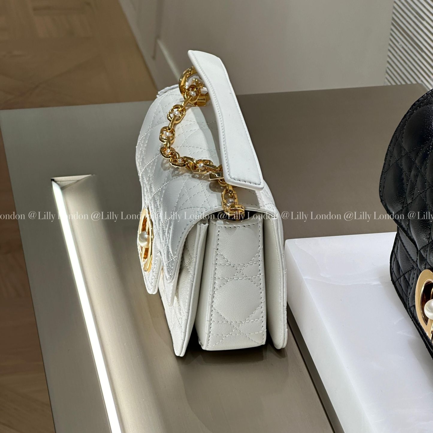 ディオール Dior Jolie トップハンドルバッグ ミニ