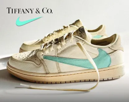 TRAVIS SCOTT（トラヴィス・スコット）X AIR JORDAN 1 LOW を“TIFFANY & CO.