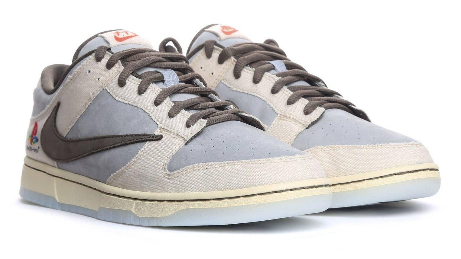【海外スタッフより直送・正規品保証！日本未発売モデル】Travis Scott x PlayStation x Nike Dunk Low【送料無料 代金引換】