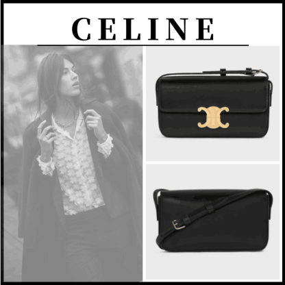 伊原葵さん着用【CELINE】トリオンフ チェーン ショルダーバッグ