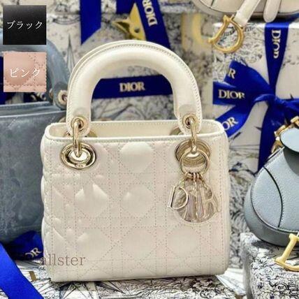 【Dior】 直営店買付・国内発送  LADY DIOR レディーディオール ミニ ハンドバッグ