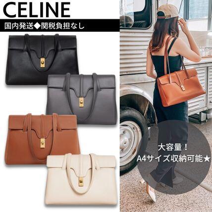 関税込み◆大容量◆Medium Soft 16 Bag in Smooth Calfskin