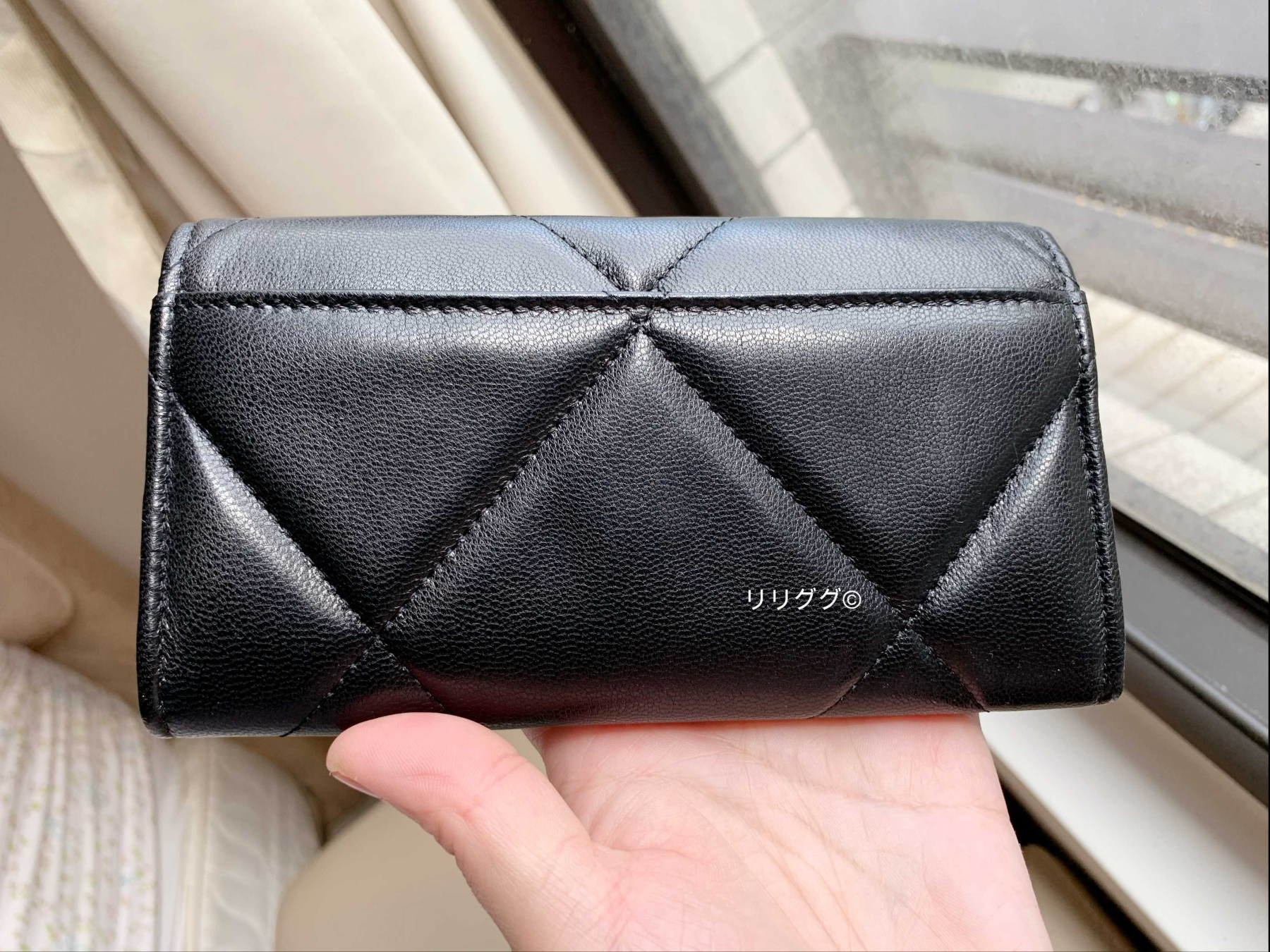 (シャネル)AP0953☆CHANEL 19 フラップ ウォレット☆